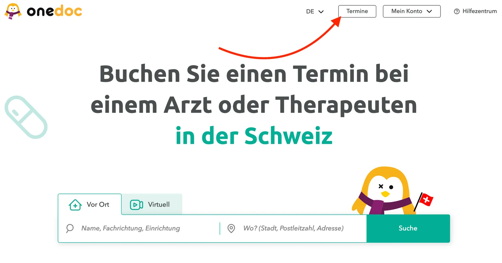 check confirmed app. DE