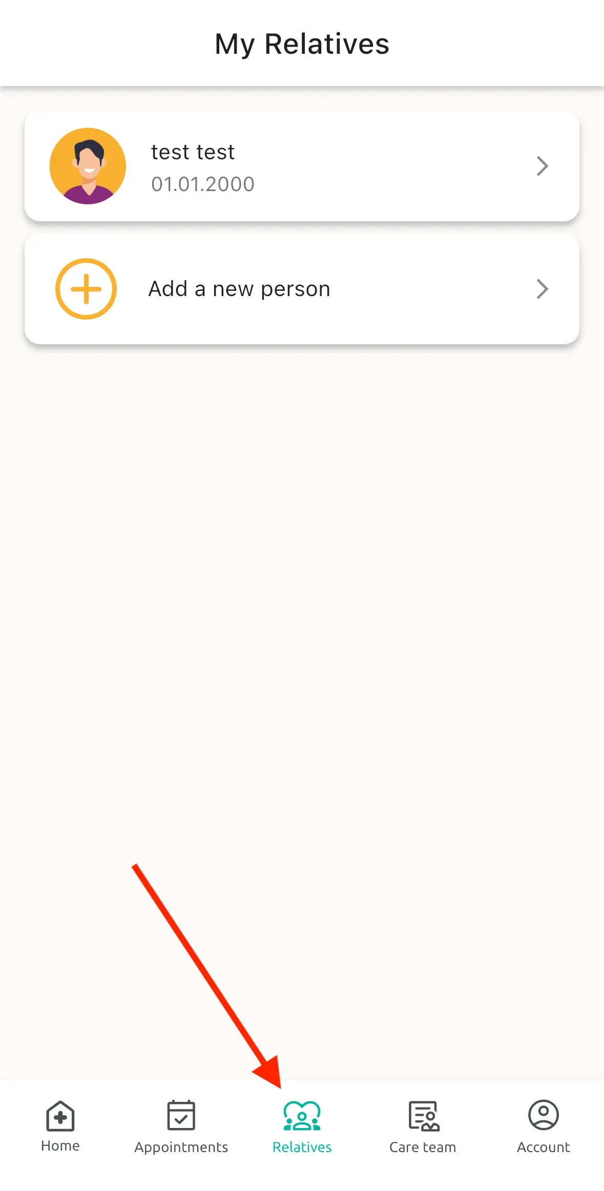 my relatives app EN